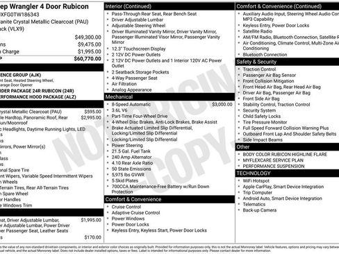 New 2026 Jeep Wrangler Unlimited Rubicon image 9