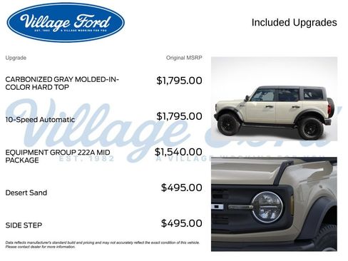 New 2026 Ford Bronco Big Bend AWD/4WD image 9