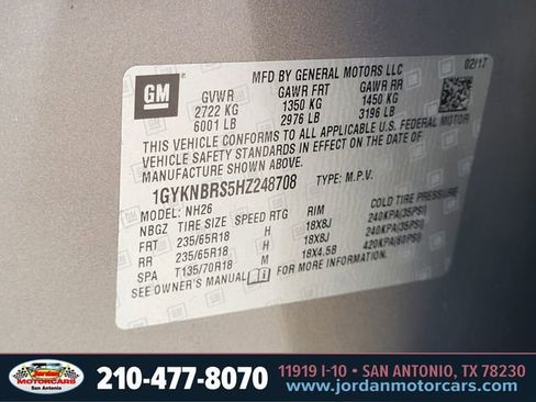 Used 2017 Cadillac XT5 Luxury w/ Driver Awareness Package FWD image 33