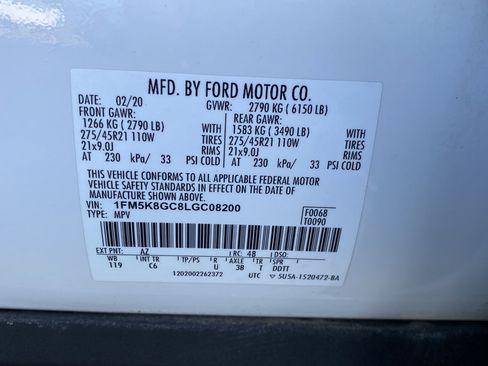 Used 2020 Ford Explorer ST w/ ST Street Pack AWD/4WD image 28