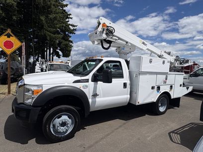 Used 2016 Ford F550 2WD Regular Cab Super Duty w/ Snow Plow Prep Package