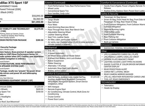 Used 2021 Cadillac XT5 Sportv image 7