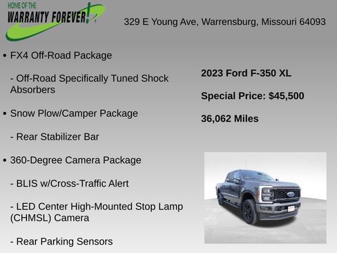 Used 2023 Ford F350 XL w/ STX Appearance Package image 14