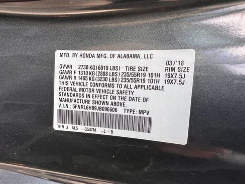 Used 2018 Honda Odyssey Elite image 38
