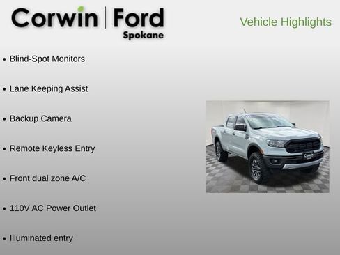 Used 2021 Ford Ranger XLT w/ Equipment Group 301A Mid RWD image 6