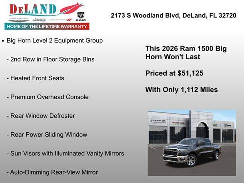 New 2026 RAM 1500 Big Horn image 6