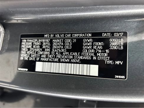 Used 2017 Volvo XC90 T6 Inscription w/ Luxury Package image 30