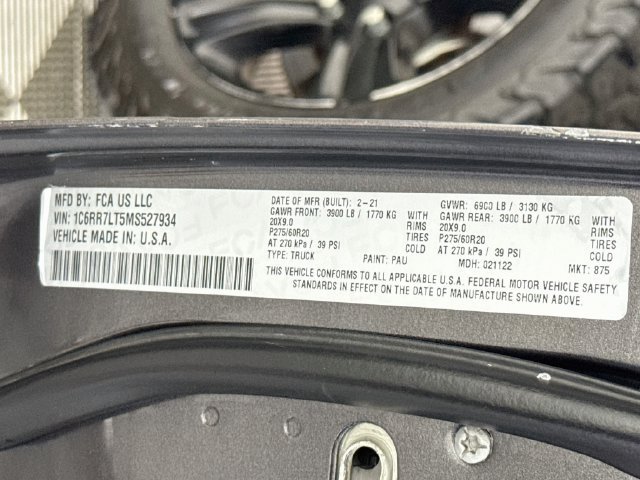 Used 2021 RAM 1500 Warlock AWD/4WD image 36