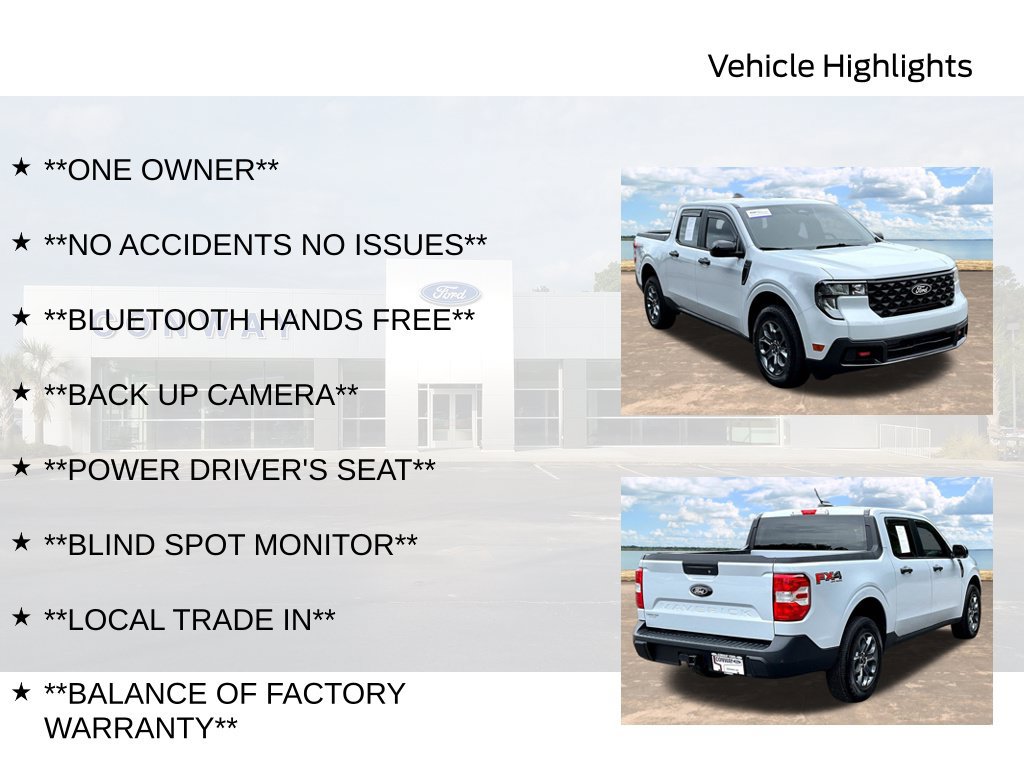 Certified 2025 Ford Maverick XLT w/ XLT Luxury Package AWD/4WD image 6