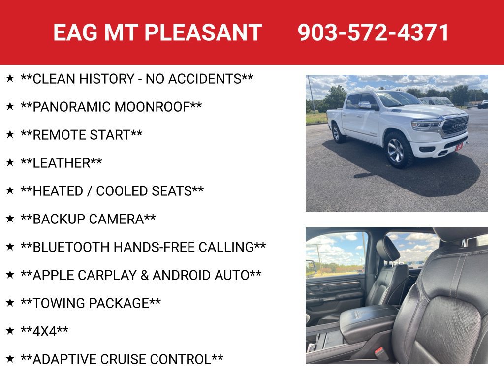 Used 2019 RAM 1500 Limited AWD/4WD image 4