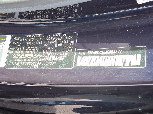 Used 2018 Kia Sedona LX FWD image 28