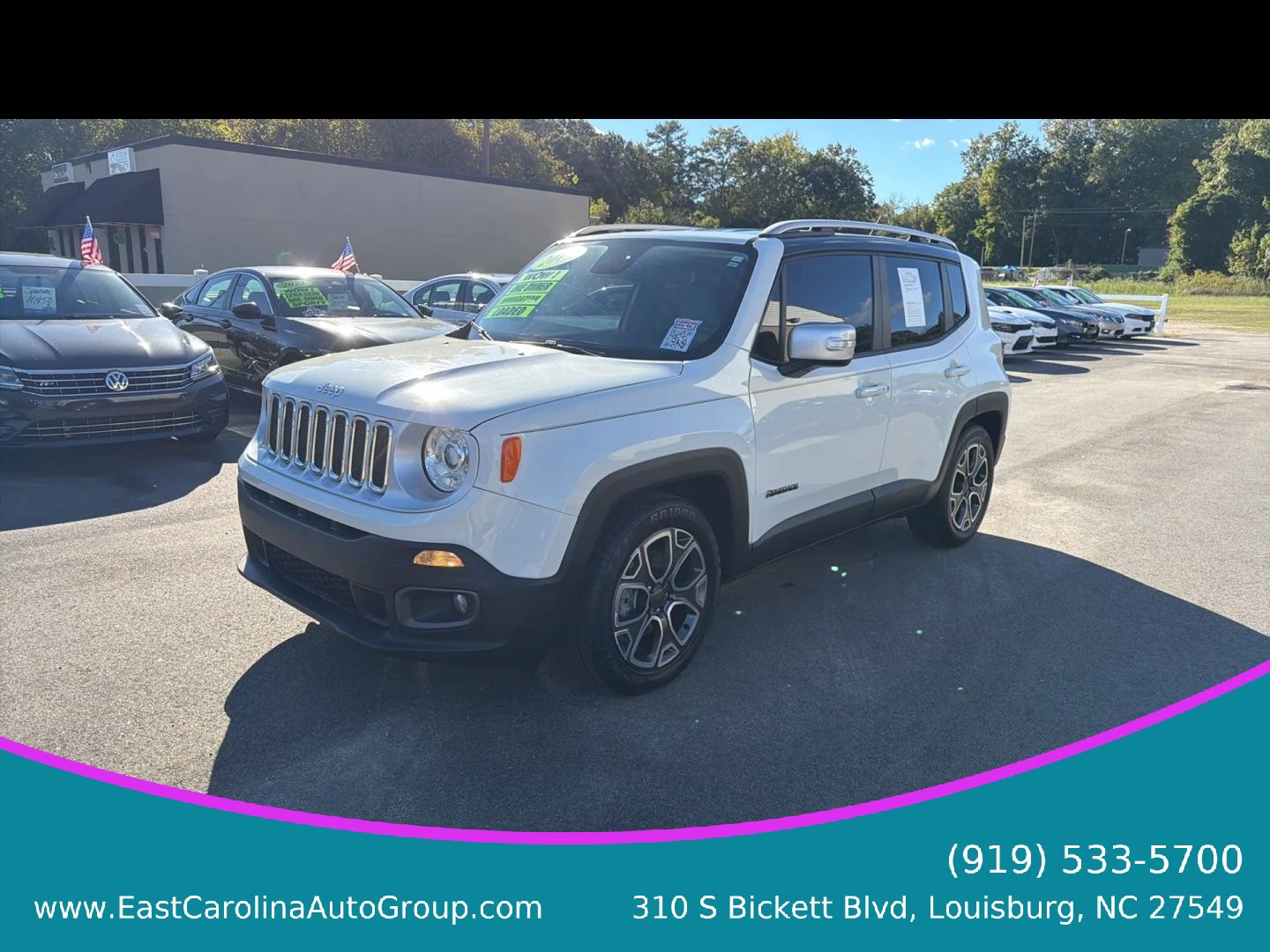 Used 2017 Jeep Renegade Limited FWD image 1