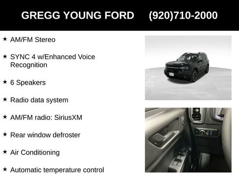 New 2025 Ford Bronco Sport Outer Banks w/ Outer Banks Tech Package+ image 13