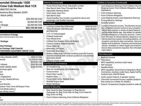 Used 2024 Chevrolet Silverado 1500 Custom AWD/4WD image 37