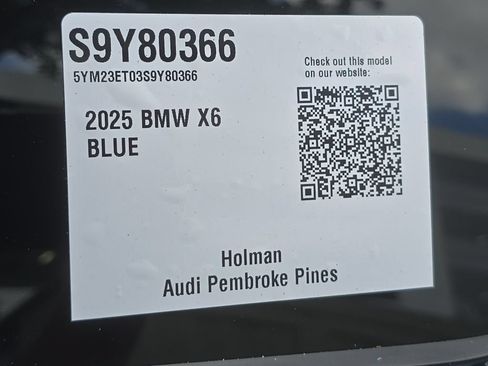 Used 2025 BMW X6 M Competition w/ Executive Package AWD/4WD image 33
