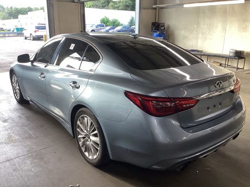 Used 2019 INFINITI Q50 Luxe w/ All Weather Package (L93) RWD image 2