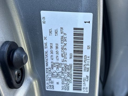 New 2026 Toyota Tundra SR5 image 33