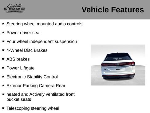 Used 2025 Volkswagen Atlas SE AWD/4WD image 5