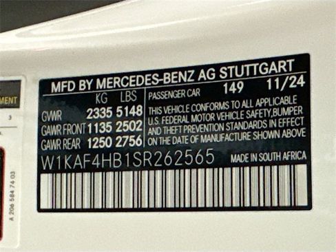 Certified 2025 Mercedes-Benz C 300 C 300 image 34