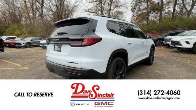 New 2026 GMC Acadia Elevation w/ Black Edition FWD image 8