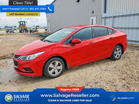 Used 2017 Chevrolet Cruze LS FWD image 1