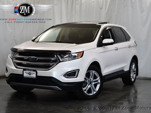 Used 2018 Ford Edge Titanium w/ Equipment Group 301A AWD/4WD image 1