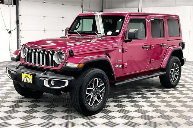 Used 2024 Jeep Wrangler Unlimited Sahara w/ Technology Group AWD/4WD image 11