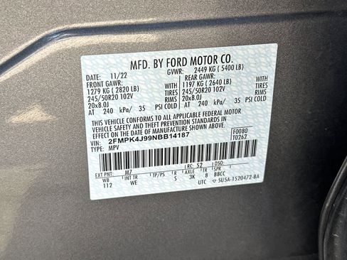 Certified 2022 Ford Edge ST-Line image 28
