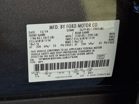 Used 2020 Ford Explorer XLT w/ Equipment Group 202A image 27