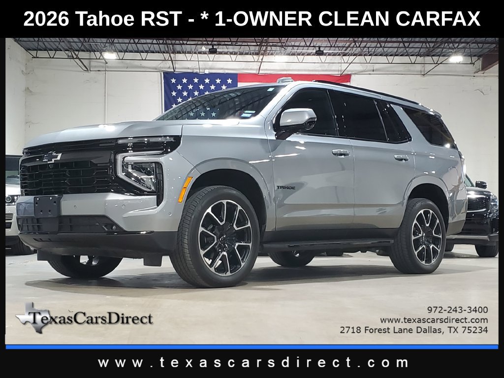 Used 2026 Chevrolet Tahoe RST w/ Comfort Package RWD 360° Tour
