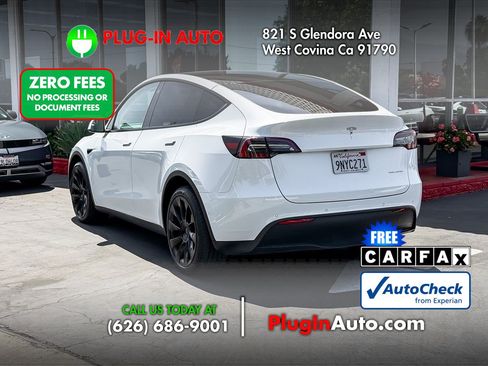 Used 2021 Tesla Model Y Long Range AWD/4WD image 2