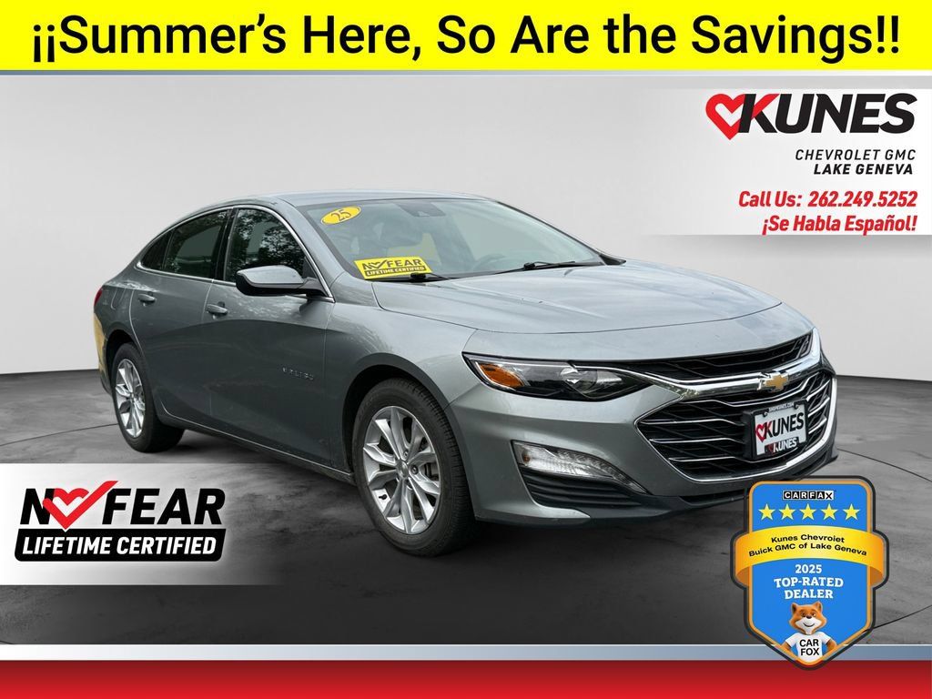 Used 2025 Chevrolet Malibu LT FWD image 1