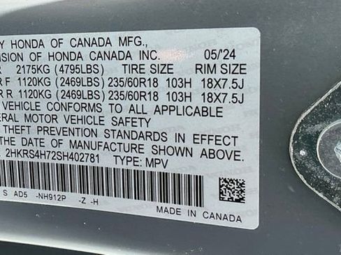 Certified 2025 Honda CR-V EX-L image 35