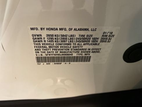 Used 2018 Honda Pilot Touring image 26