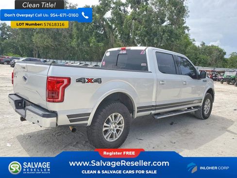 Used 2016 Ford F150 Lariat w/ Equipment Group 501A Mid AWD/4WD image 4