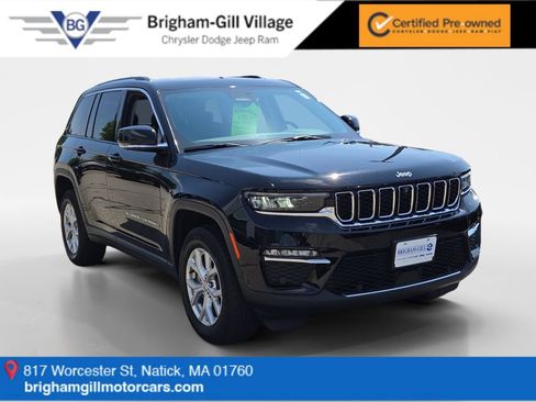 Certified 2023 Jeep Grand Cherokee Limited w/ Luxury Tech Group II AWD/4WD image 1
