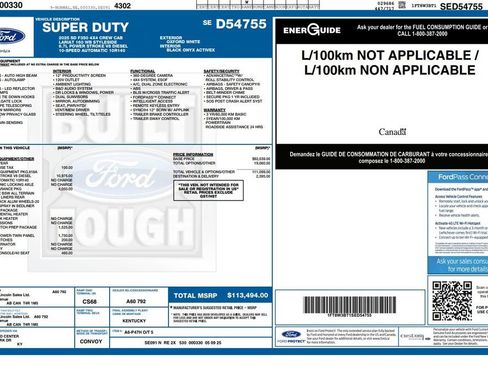 Used 2025 Ford F350 Lariat w/ Black Appearance Package image 2