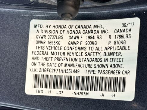 Used 2017 Honda Civic EX image 30