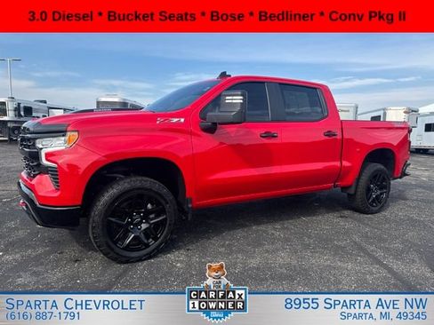 Used 2023 Chevrolet Silverado 1500 LT Trail Boss w/ Convenience Package II AWD/4WD image 7