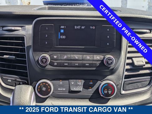 Certified 2025 Ford Transit 250 Low Roof w/ Exterior Upgrade Package RWD image 17