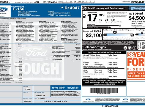 Used 2015 Ford F150 Lariat image 28