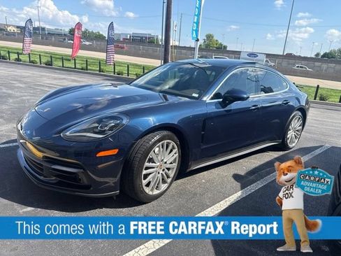 Used 2017 Porsche Panamera 4 AWD/4WD image 2