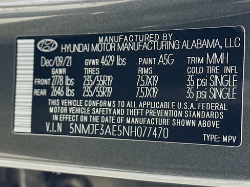 Used 2022 Hyundai Tucson SEL w/ Convenience Package image 12