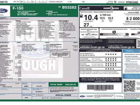 Certified 2023 Ford F150 Lariat w/ Equipment Group 502A High image 6