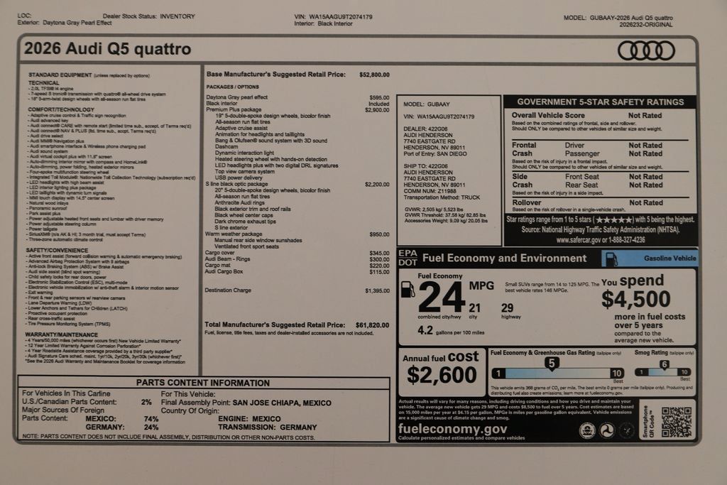 New 2026 Audi Q5 Premium Plus AWD/4WD image 33