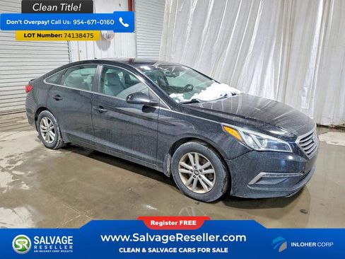 Used 2015 Hyundai Sonata SE w/ Option Group 09 image 5