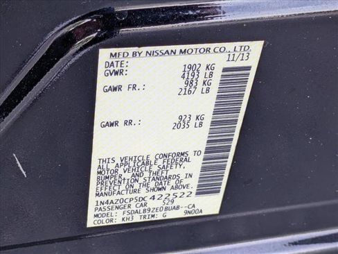 Used 2013 Nissan Leaf S w/ Charger Pkg FWD image 16