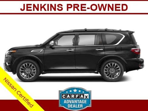Certified 2023 Nissan Armada Platinum w/ Cargo Package RWD image 39