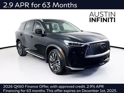New 2026 INFINITI QX60 Luxe w/ Cargo Package