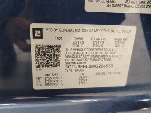 Used 2021 GMC Sierra 1500 Denali w/ Denali Ultimate Package AWD/4WD image 29